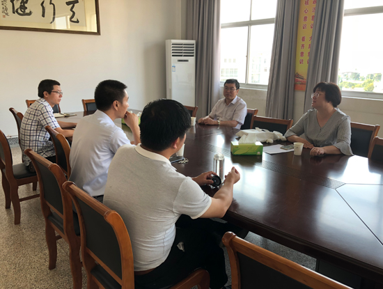 金则新校长、赵小明副校长走访我院